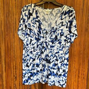 Peter Nygard Blue, Black and White Too